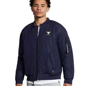 Under Armour Men's Project Rock Bomber Jacket Large